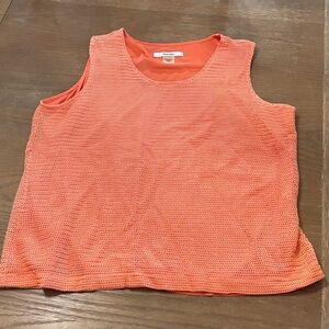 TanJay Vibrant Orange Tank Top